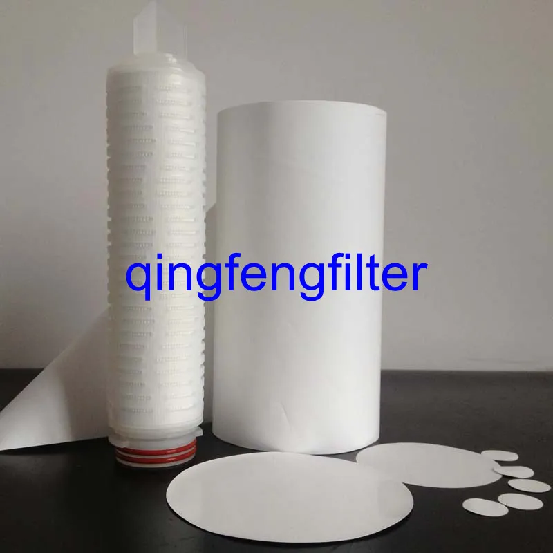 0.1M.455 UM/0.145. Гидрофобная мембрана PVDF/PP/PES/PTFE/нейлоновое фильтр для фильтрации воздуха 